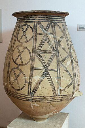 Storage jar, Middle Helladic, 2000-1800 BC, AM Aegina, 176214