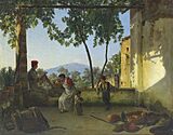 Sylvester Shchedrin. Balcony. In Sorrento