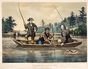 Tait-Catching a Trout (1854)