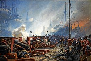 The Battle of Copenhagen 1801 by Christian Mølsted