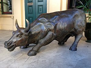 The Bull Sculpture