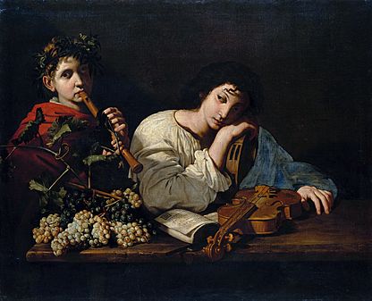 The Sorrows of Aminta, by Bartolomeo Cavarozzi