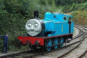 Thomas looking on