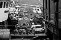 Unloading fish A, Mallaig, Sep 1977