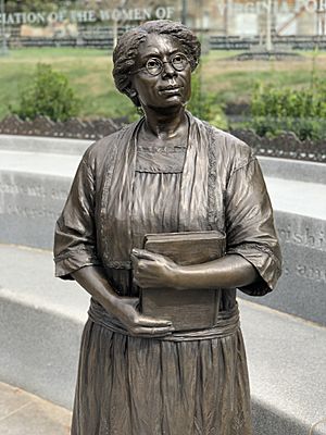 Virginia Randolph VWM Statue