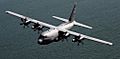 WC-130J Hercules of the 53rd Weather Reconnaissance Squadron