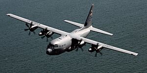 WC-130J Hercules of the 53rd Weather Reconnaissance Squadron