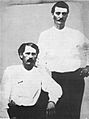 Wyatt Earp und Bat Masterson 1876