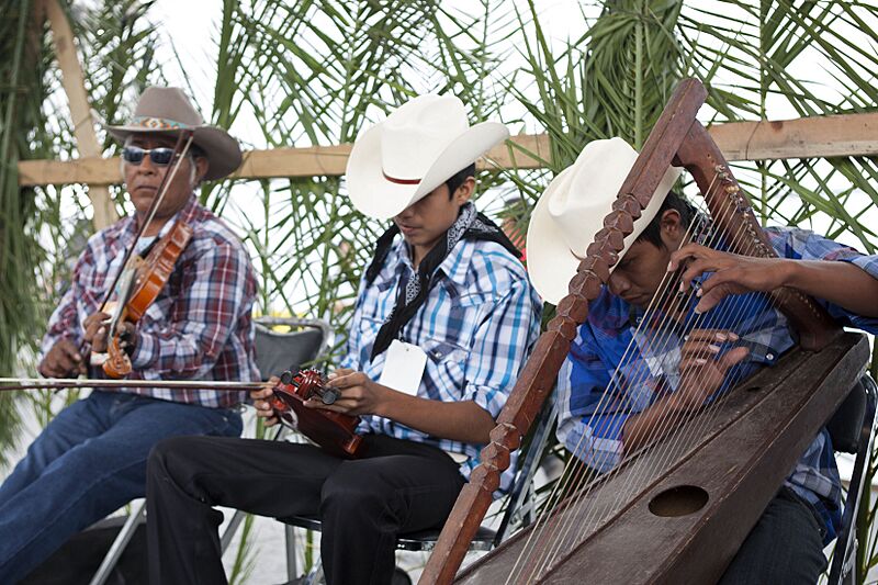 Yaqui musicians 2015