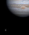 001221 Cassini Jupiter & Europa & Callisto