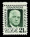 21c Amadeo P Gianni USA stamp