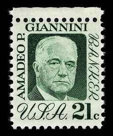 21c Amadeo P Gianni USA stamp