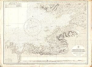 Admiralty Chart No 2440 Rathlin O'Birne to Downpatrick Head, Published 1858