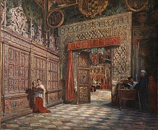 Antesala y sala capitular de la catedral de Toledo, por Pablo Gonzalvo