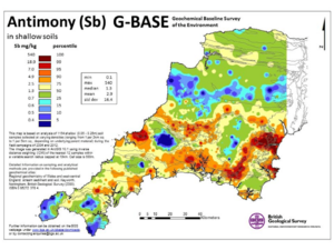 Antimony G-BASE in Shallow Soils