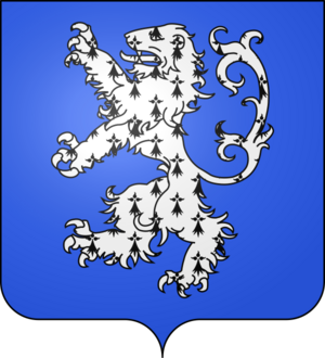 Blason de la ville de Bâgé-le-Châtel (Ain)