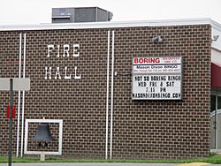 Fire hall in Boring, Maryland