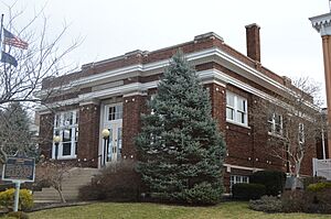 Brookville Carnegie Library from southwest