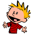 Calvin, of Calvin and Hobbes