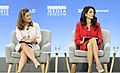 Chrystia Freeland and Amal Clooney at the Global Conference for Media Freedom - 2019 (48264889267) (cropped)