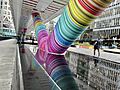 Colourful wrap at Crossrail Place.jpg