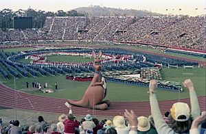 Commonwealth Games Opening Ceremony - Brisbane 1982