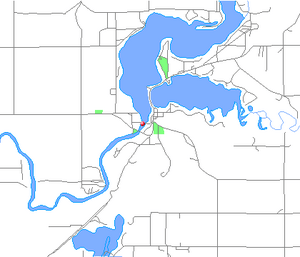 Croton Dam locatorMap