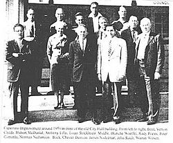 Cupertino Improvement Committee around 1954