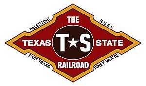 Current Logo for the Texas State Railroad