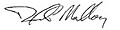 DannelPMalloySignture