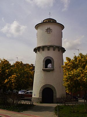 Depósito de agua en Villanueva del Pardillo