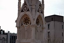 Detail of Chamberlain Memorial, Birmingham