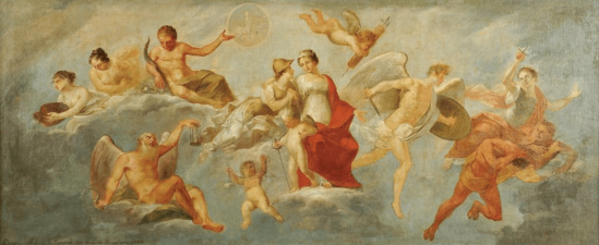 Deuses no Olimpo (1794) - Domingos Sequeira