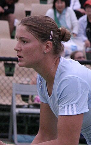 Dinara Safina 2007 Australian Open womens doubles R1