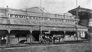 E. D. Miles Co. Limited Mining Agents in Charters Towers Queensland, 1909