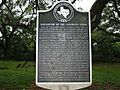 Eagle Lake TX Colorado River Marker