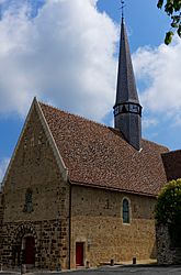 The church of Saint-Pierre, after restoration