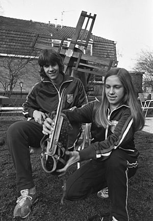Eric Heiden and Beth Heiden 1977