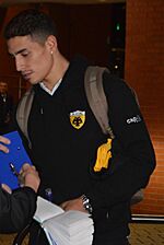 Ezequiel Ponce with AEK