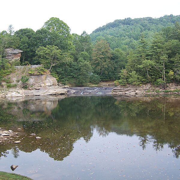 Falls Mill (Burnsville Lake)-square