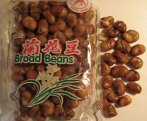 Fried broad beans (china)