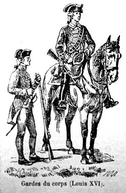 Garde du corps Louis XVI