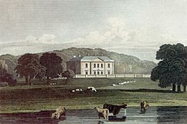 Gunton Park. Print 1819. by JP Neale.