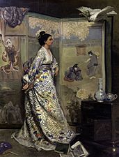 Gustave Léonard de Jonghe - The Japanese Fan