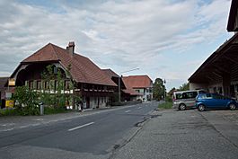 The village center of Hessigkofen
