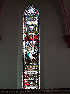 Holy Trinity Church Trowbridge south window