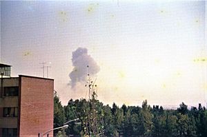 Iran Iraq War Start Attack on Tehran Airport 1980-09-22