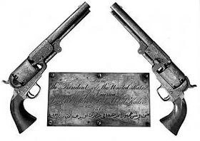 Lincolns-guns-gifted to abdelkader