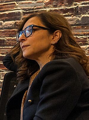 Linda Yaccarino, CEO of X in New York City on February 27, 2024 (cropped).jpg