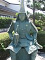 Maeda Toshinaga (bronze statue)
